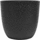 Plant pot EDA Opal Chape Black Ø 29,5 cm