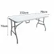 Folding Table ZJF152CZ 152 x 70 x 74 cm