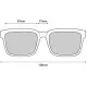 Gafas de Sol Unisex SPY+ 673520102356 HELM 2 57