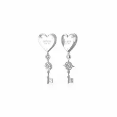 Ladies' Earrings Guess JUBE04217JWRHT-U Stainless steel