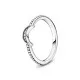 Ladies' Ring Pandora CRESCENT MOON BEADED - RING - SIZE 48