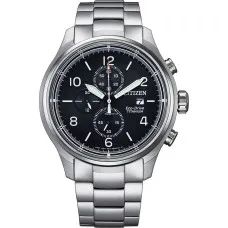 Reloj Hombre Citizen SUPER TITANIO 0810 ECO DRIVE Blanco Negro Plateado (Ø 44 mm)