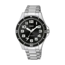Reloj Hombre Q&Q QB64J225Y Negro (Ø 45 mm)