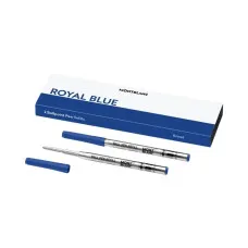Refill for ballpoint pen Montblanc ROYAL BLUE - REFILLS  BALL PEN - BROAD - 2 PCS Blue 2 Units
