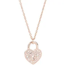 Collar Mujer Brosway Private Rosa Dorado