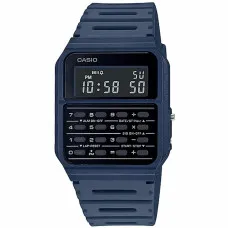 Unisex Watch Casio CALCULATOR Blue Black (Ø 35 mm)