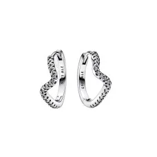 Ladies' Earrings Pandora 292545C01 Stainless steel Sterling silver 925