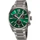 Men's Watch Lotus 18682/4 Green Silver