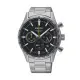 Reloj Hombre Seiko SSB413P1 Negro Plateado