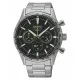 Reloj Hombre Seiko SSB413P1 Negro Plateado