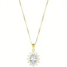 Colgante Mujer Amen CLLDGGBB Plateado