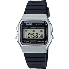 Unisex Watch Casio F-91 BIO RESIN STRAP - SILVER (Ø 35 mm)