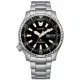 Men's Watch Citizen NY0160-66E Black Silver