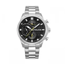 Men's Watch Police PEWGK0039204 Black Silver