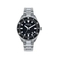 Reloj Hombre Breil EW0716 Negro Plateado (Ø 39 mm)