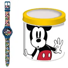 Infant's Watch Mickey Mouse MICKEY MOUSE  - TIN BOX Ø 33 mm
