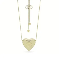 Ladies' Pendant LIU JO LJ2630 Golden
