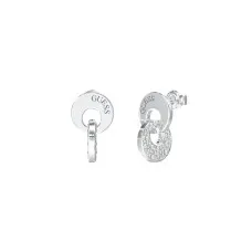 Ladies' Earrings Guess JUBE05221JWRHT-U Silver