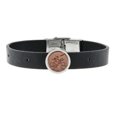 Pulsera Hombre Talent Jewels TJA-1-01-02-4-1 Negro