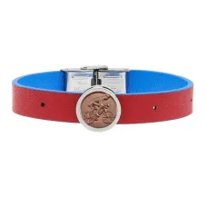 Pulsera Hombre Talent Jewels TJA-1-01-02-3-1 Rojo