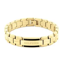 Men's Bracelet Tommy Hilfiger PARKER Stainless steel Golden