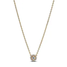 Ladies' Pendant Pandora 363548C01-45 Golden