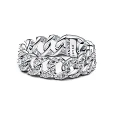 Ladies' Ring Pandora 193557C01-56 Silver 16