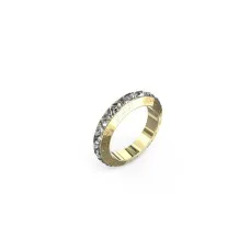 Anillo Mujer Guess JUBR04575JWYG52 Dorado Plateado 12