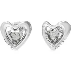 Ladies' Earrings Guess JUBE05024JWRHT-U Silver