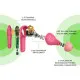 Auriculares con Micrófono Belkin PAC003BTPK Rosa