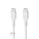 Cable USB-C Belkin CAB009BT3MWH Blanco 3 m