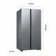Frigorífico combinado Samsung RS62DG5003S9EF Acero 628 L