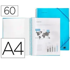 Carpeta Liderpapel EC21 Azul A4