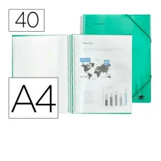 Carpeta Liderpapel EC15 A4 Verde