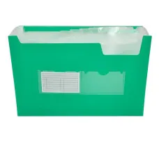 Carpeta Clasificadora Liderpapel FU13 Verde A4