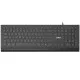 Keyboard Nilox NXKBE000014 Black Spanish Qwerty