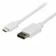 Adaptador USB C a DisplayPort Startech CDP2DPMM6W 1,8 m Blanco