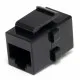 Conector RJ45 Startech C6KEYCOUPLER Negro