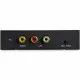 Convertidor de Audio Startech HD2VID2 Negro