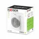 Portable Fan Heater Haeger FH-200.014A 2000 W White