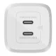 Cargador de Pared Belkin WCH013VFWH Blanco 65 W