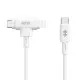 Cable USB Targus Blanco 1,5 m