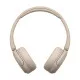 Auriculares Bluetooth Sony WHCH520C.CE7 Crema