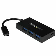 Hub USB Startech HB30C3A1CFB Negro