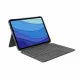 iPad Case + Keyboard Logitech 920-010145 Grey Spanish Qwerty QWERTY