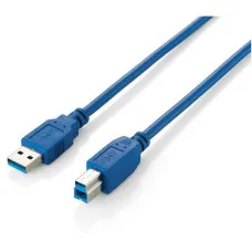 Cable USB 3.0 A a Micro USB B Equip 128293 Azul 3 m (1 unidad)