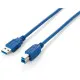 Cable USB 3.0 A a Micro USB B Equip 128293 Azul 3 m (1 unidad)