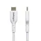 Cable USB-C Startech USB2CC1MNCWHE Blanco