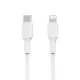 Cable USB Belkin CAA003BT2MWH Blanco 2 m