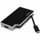 Adaptador USB C a VGA/HDMI/DVI Startech CDPVGDVHDB           Plata